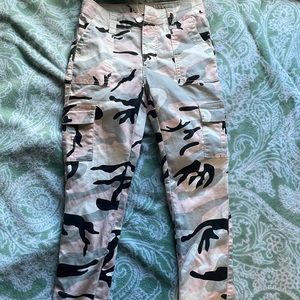 camo joggers